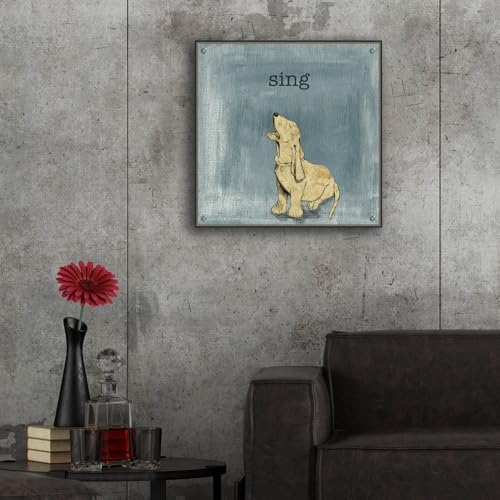 Epic Art Sing Acrylic Glass Wall Art 24x24