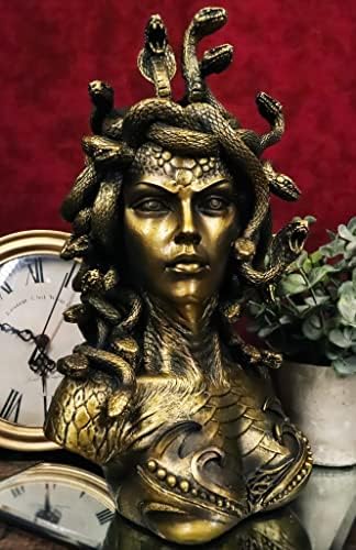 Ebros Gift Medusa Gorgon Statue 10 Inch Tall Sculpture