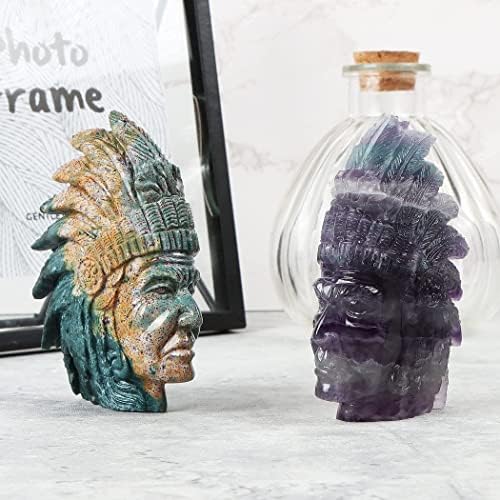 SMQ 33 Crystal Skull Statue Home Decor