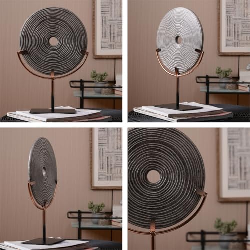 HAUCOZE 135 Inch Modern Abstract Sculpture Statue Decor