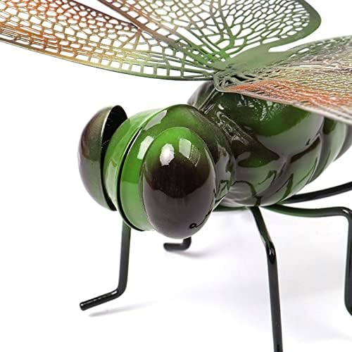 Metal Dragonfly Wall Decor 1142 Inch Green