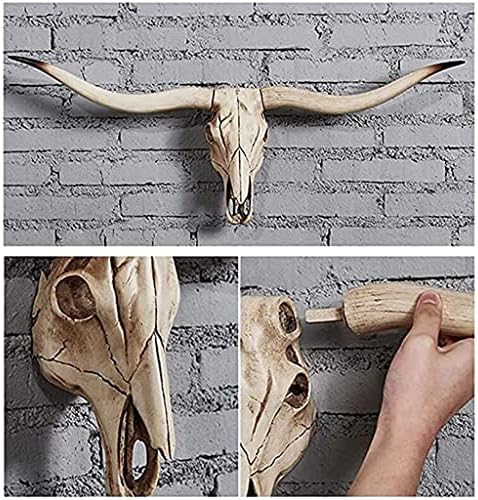 Handmade Longhorn Cow Skull Wall Decor
